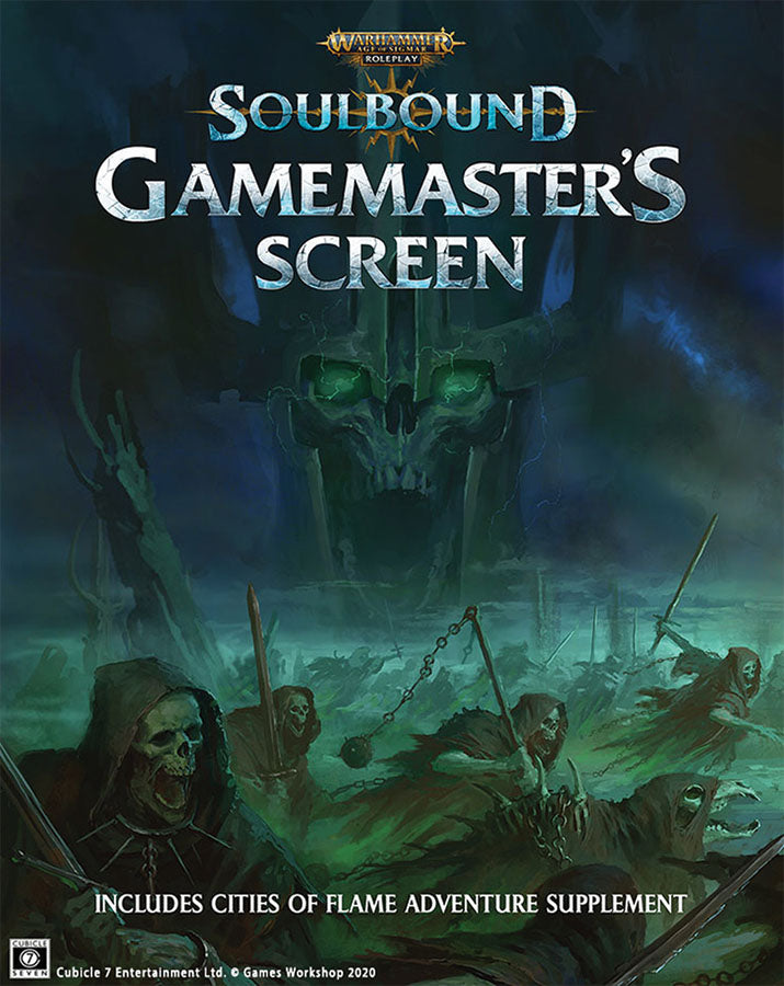 Warhammer Age of Sigmar: Soulbound Gamemaster&#39;s Screen