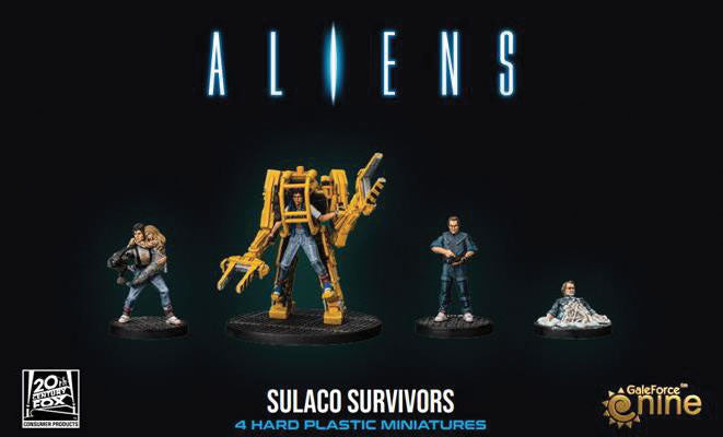 Aliens: Sulaco Survivors miniatures set