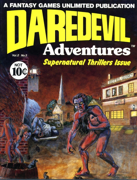 Daredevils RPG: Supernatural Thrillers