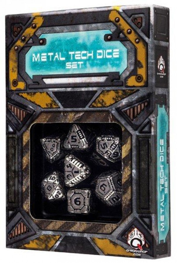 Tech Metal Dice Set