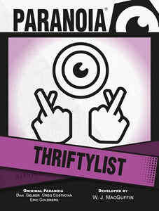 ThriftyList Card Deck (Paranoia)