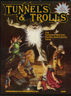 【X1】TUNNEL & TROLLS Deluxe Tunnels & Trolls T&T RPG Flying Buffalo Inc. PB softcover