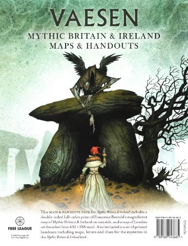 Mythic Britain &amp; Ireland Maps &amp; Handouts