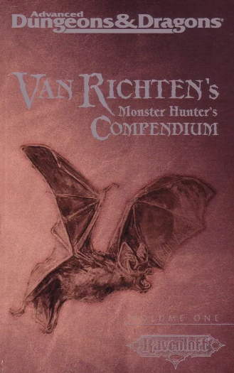 Van Richten's Monster Hunters Compendium Volume One