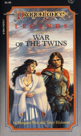 War of the Twins novel - 1st cover