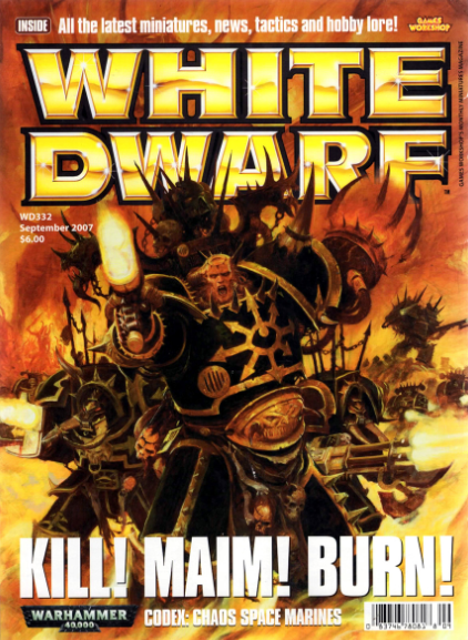 White Dwarf Magazine #332