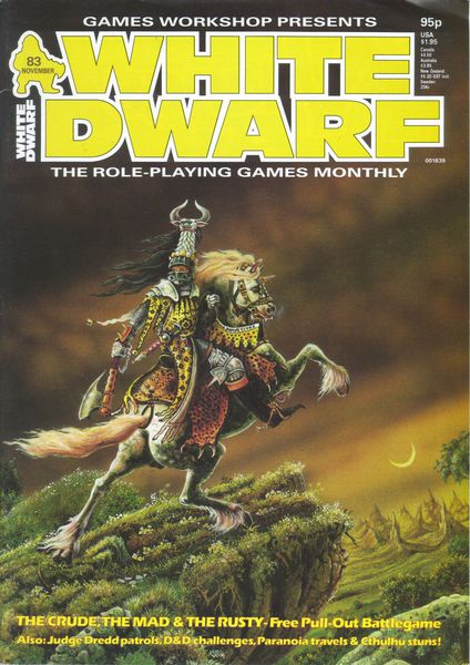 White Dwarf Magazine #83