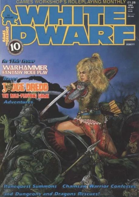 White Dwarf Magazine #92