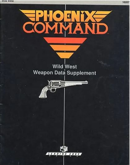 Wild West Weapon Data Supplement