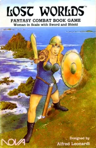 Woman in Scale with Sword and Shield